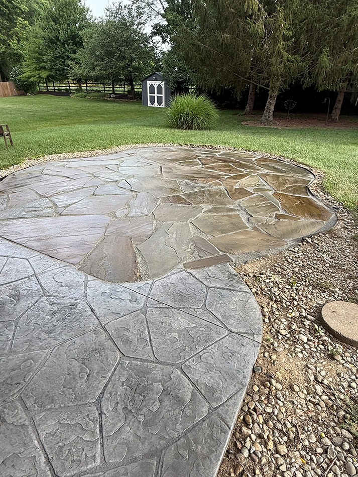 Landscape lighting installation in Centerville, OH